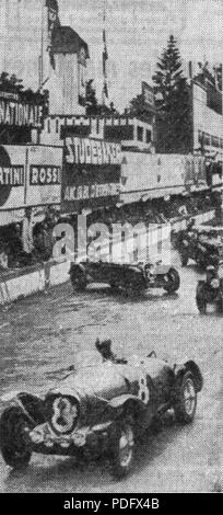 118 Départ de l'édition" 1938 des 24 Heures de Spa Stockfoto