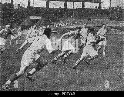 130 Finale de la Coupe de France de Rugby à XV 1938 Pyrénées-Bigorre bat Côte Basque Stockfoto