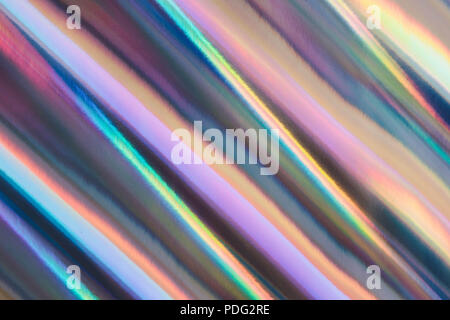 Mehrfarbiger Hintergrund imitieren Hologramm. Stockfoto