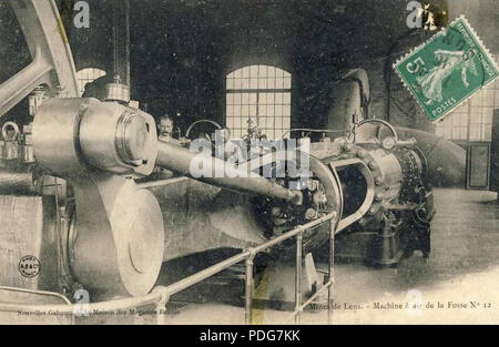 211 Loos-en-Gohelle-Fosse n°12 des Mines de Linse (01) Stockfoto