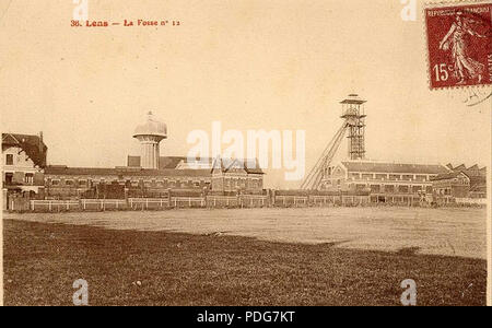 211 Loos-en-Gohelle-Fosse n°12 des Mines de Linse (04) Stockfoto