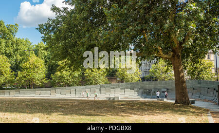 Die Australian War Memorial im Hyde Park Corner, der Australier, die im Ersten und Zweiten Weltkrieg, London gestorben. Stockfoto