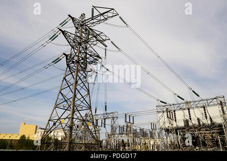 Kraftwerk Corby Northamptonshire England Großbritannien Stockfoto