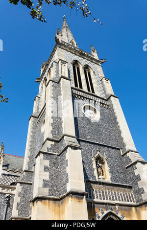 St. Mary-le-Turm Kirche Turm, Turm Straße, Ipswich, Suffolk, England, Vereinigtes Königreich Stockfoto