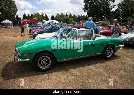 Cabrio Triumph Stag Auto Stockfoto