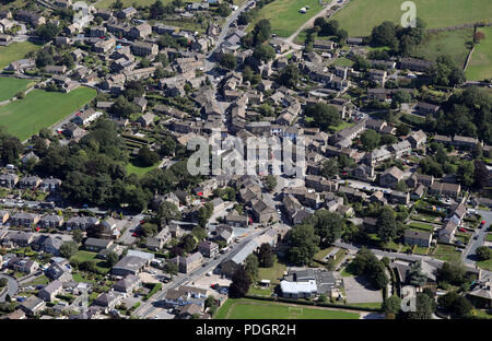 Luftaufnahme von Grassington in den Dales, North Yorkshire Stockfoto