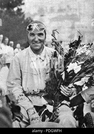 217 Manfred von Brauchitsch, Sieger Coupe du Grand Prix de Monaco 1937 - 2 Stockfoto