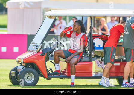 Rottach Egern, Deutschland. 09 Aug, 2018. FC Bayern München, Rottach Egern, August 09, 2018 Renato SANCHES, FCB 35 im Trainingscamp zur Vorbereitung Saison 2018/2019, 9. August 2018 in Rottach-Egern, Tegernsee, Deutschland. Credit: Peter Schatz/Alamy leben Nachrichten Stockfoto