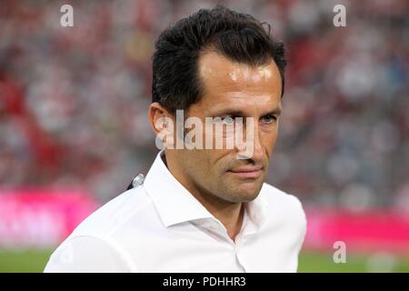 München, Deutschland. 05 Aug, 2018. firo: 05.08.2018, Fußball, 1.Bundesliga, Saison 2018/2019, FC Bayern München - Manchester United 1:0 Hasan Salihamidzic, Bayern, Porträt | Nutzung der weltweiten Kredit: dpa/Alamy leben Nachrichten Stockfoto