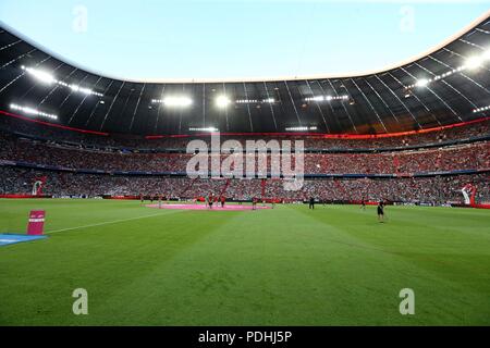 München, Deutschland. 05 Aug, 2018. firo: 05.08.2018, Fußball, 1.Bundesliga, Saison 2018/2019, FC Bayern München - Manchester United mit 1:0, Allgemeine, Allianz Arena, Übersicht | Nutzung der weltweiten Kredit: dpa/Alamy leben Nachrichten Stockfoto