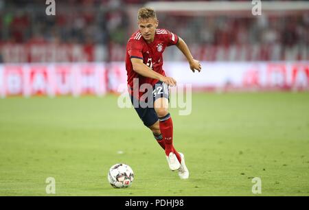 Firo Fußball, 05.08.2018 Testspiel der Saison 2018/2019 FC Bayern München - Manchester United Single Action, Joshua Kimmich | Verwendung weltweit Stockfoto