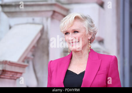 Glenn Close Ankunft in der UK Premiere der Frau im Somerset House in London. Stockfoto