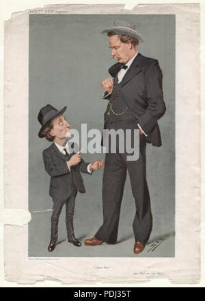 Nach Sir Leslie Ward, Drucken, in Vanity Fair vom 29. Juli 1908 5 Benjamin Tillett und John Ward vom 29. Juli 1908 veröffentlicht. Stockfoto