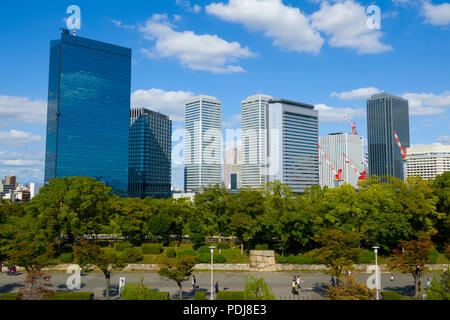 Kobe Japan Skyline ab Hafen Asien Stockfoto
