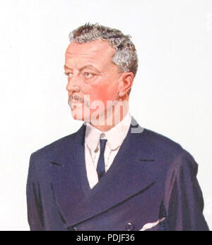 4 Abe Bailey, Vanity Fair, 1908-09-09, Fruchtart Stockfoto