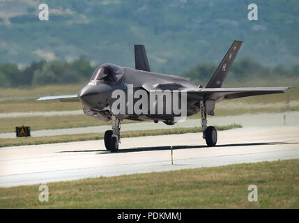 Eine Lockheed F-35 Lightning II Taxi Stockfoto