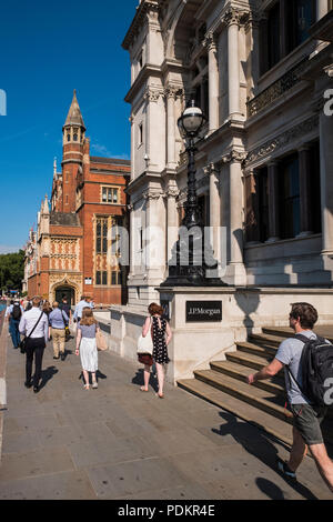 J P Morgan, 60 Victoria Embankment, London, England, Großbritannien Stockfoto