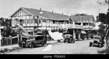 100 Queensland State Archive 1171 Surfers Paradise Hotel Southport Dezember 1930 Stockfoto