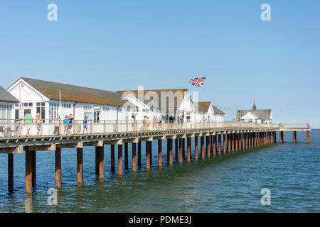 Southwold Pier, Southwold, Suffolk, England, Vereinigtes Königreich Stockfoto