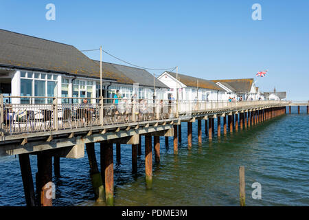 Southwold Pier, Southwold, Suffolk, England, Vereinigtes Königreich Stockfoto