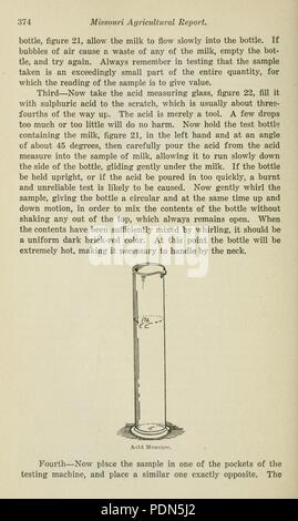 Jahresbericht des Missouri State Board of Agriculture (Seite 374) Stockfoto