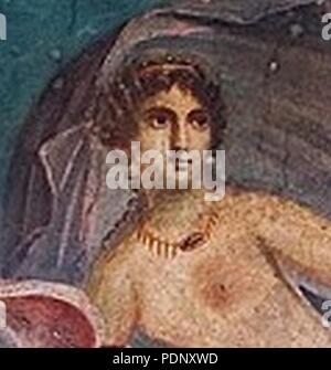 Aphrodite Anadyomene aus Pompeji (7/8). Stockfoto