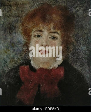 28 Pierre-Auguste Renoir - Jeanne Samary Stockfoto