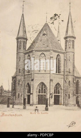 80 Bilderdijkstraat gelangen Cuypers kerk De Liefde 1883-1990 Stockfoto