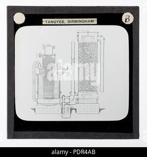 78 Laterne Folie - Tangyes Ltd, Saug Gasproduzenten, um 1910 Stockfoto