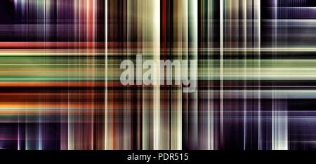 Digitale Malerei abstrakte Muster tartan in bunten hellen Pastelltönen Stockfoto