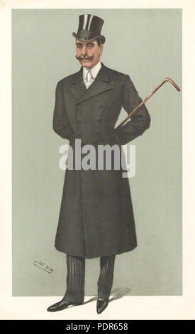 Von Sir Leslie Ward, chromolithograph, veröffentlicht 1902 37 Prinz Franz von Teck, Vanity Fair, 1902-07-17 Stockfoto