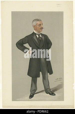 Von Sir Leslie Ward, chromolithograph, in Vanity Fair 9 September 1897 41 Reginald Wingate Vanity Fair vom 9. September 1897 veröffentlicht. Stockfoto