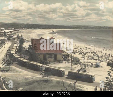 75 Kirra Surf Life Saving Club Kirra Beach ca. 1946 Stockfoto