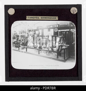 77 Laterne Folie - Tangyes Ltd., Birmingham Messestand, 1886 (2) Stockfoto