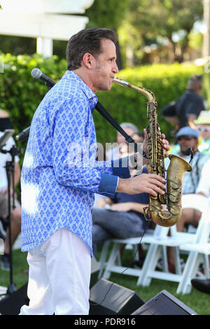 20. jährlichen Eric Marienthal und Freunde hohe Hoffnungen Benefizkonzert mit Johnny Mathis Mit: Eric Marienthal, Wo: Los Angeles, Kalifornien, Vereinigte Staaten, wenn: 09 Jun 2018 Credit: Sheri Determan/WENN.com Stockfoto