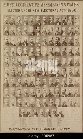 91 NSW erste Gesetzgebende Versammlung Stockfoto