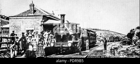 91 NSWGR Lokomotive der Klasse 10 Stockfoto