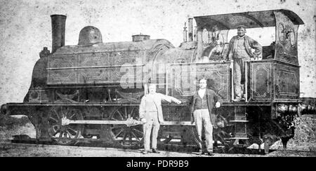 91 NSWGR Lokomotive der Klasse 20 N Stockfoto