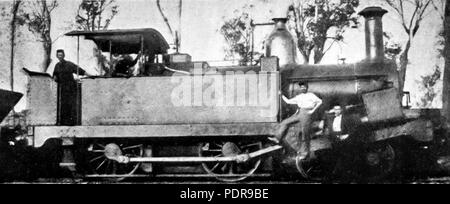 91 NSWGR Lokomotive der Klasse 6 N Stockfoto