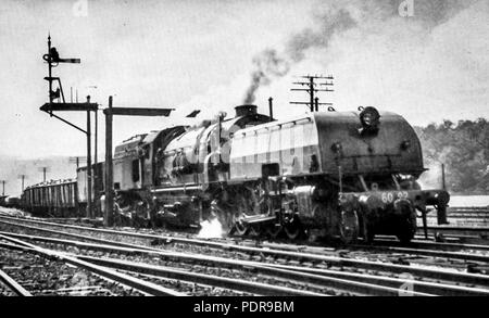 91 NSWGR Lokomotive Klasse AD 60 Stockfoto