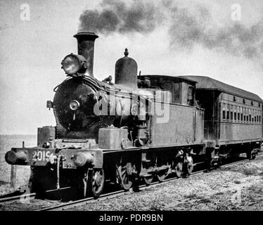 91 NSWGR Lokomotive Klasse AE Stockfoto