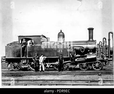 92 NSWGR Z 13 Klasse Lokomotive 1309 (CC) Nr. 123 Stockfoto
