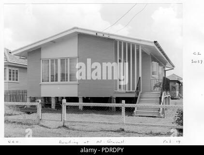 120 Queensland State Archive 6336 Queensland Gehäuse Kommission Wohnung am Mount Gravatt Februar 1959 Stockfoto