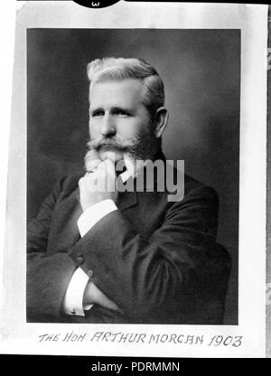 109 Queensland State Archive 3041 Portrait der Frau Abgeordneten Arthur Morgan Premier von Queensland 1903 Stockfoto