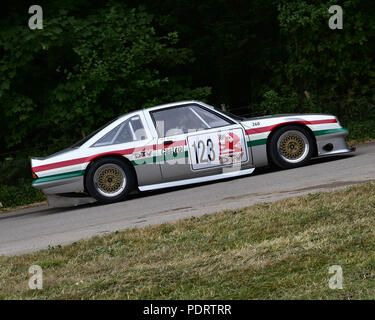 Ric Holz, Vauxhall Cavalier Mk1, Mega Bertha, Touring Symbole, Festival der Geschwindigkeit - das Silberne Jubiläum, Goodwood Festival der Geschwindigkeit, 2018, Motorsport, ein Stockfoto