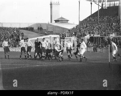 162 SLNSW 43931 Neuseeland Rugby Spieler ihre Haka Stockfoto