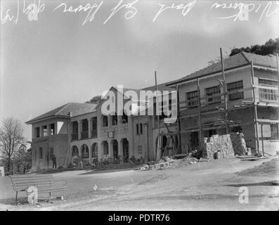 201 StateLibQld 1 104256 Victoria Park Golf Clubhaus beim Bau, Brisbane, 1939 Stockfoto