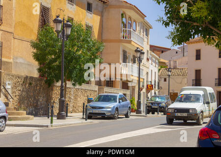 Oria eine kleine ländliche Stadt in Andalusien Spanien Stockfoto