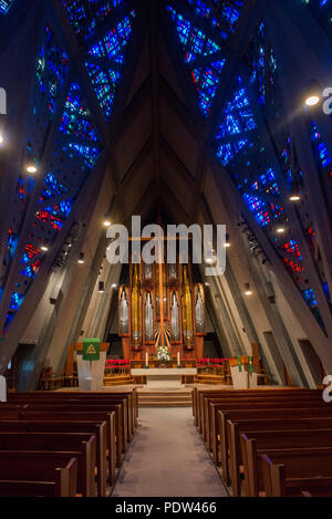 Erste presbyterianische Kirche von Stamford CT Stockfoto