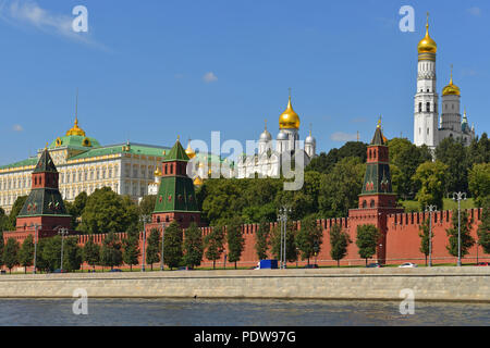 Grand Kremlin Palace im Moskauer Kreml, heute offizielle Residenz des Präsidenten der Russischen Föderation Stockfoto